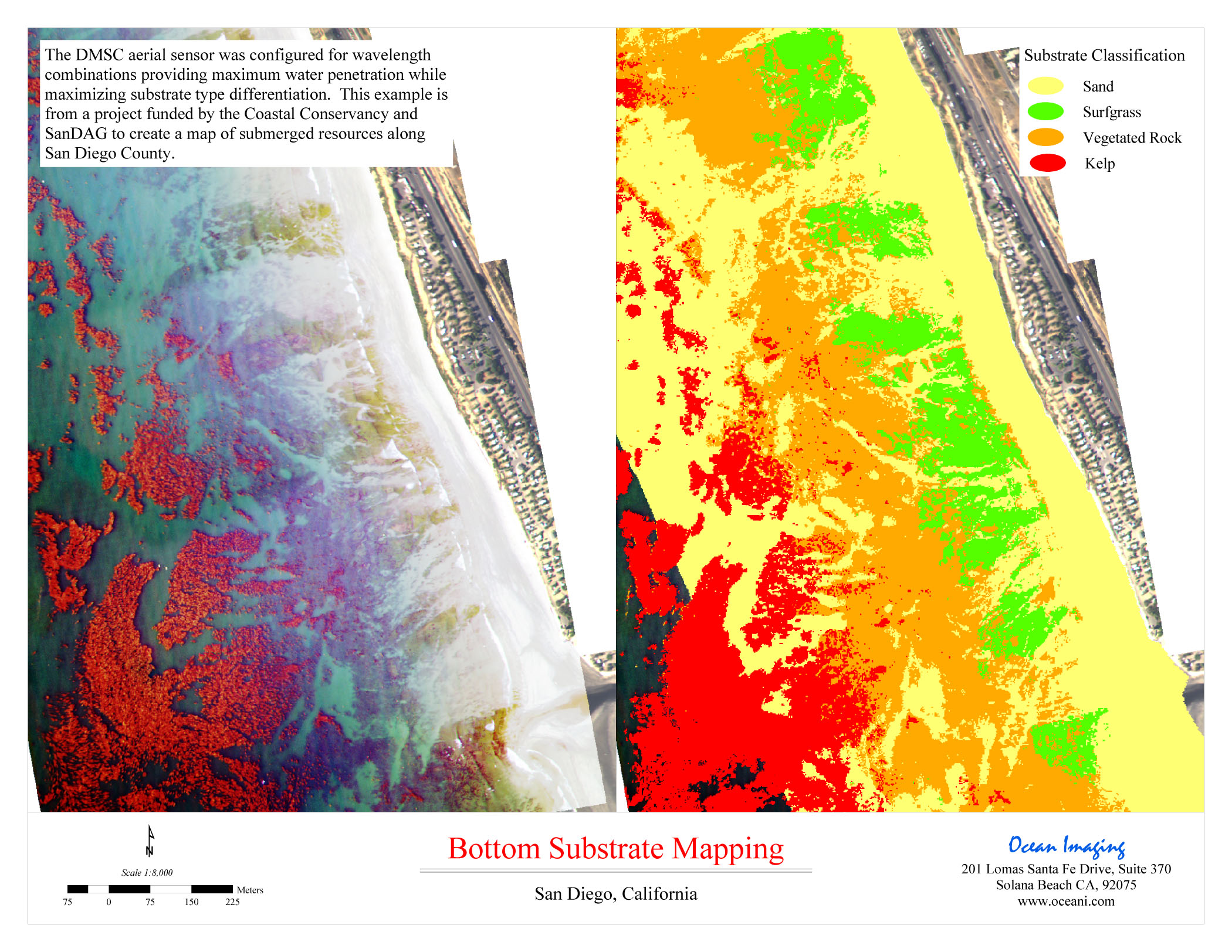 Bottom Substrate Map-San Diego, CA